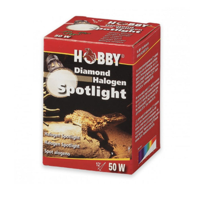 Hobby Diamond Halogen Spotlight – 50 W Reptile Heat Lamp