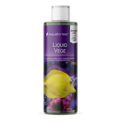 Aquaforest Liquid Vege bottle on a white background