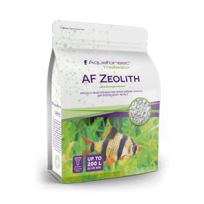 Aquaforest AF Zeolith packaging for aquarium use on a white background