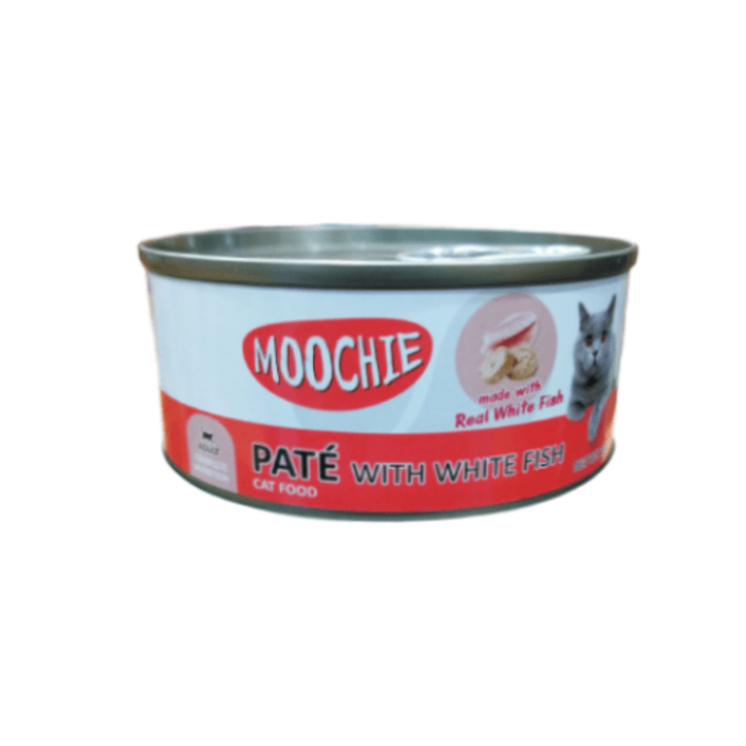 MOOCHIE LOAF WITH WHITE FISH 156g CAN