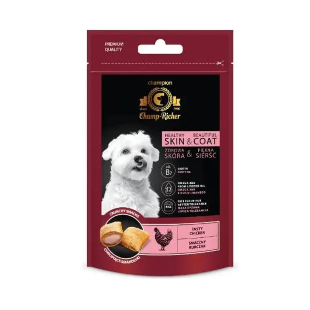 Champ-Richer - Snacks Beautiful Coat And Skin With Chicken Meat 90G