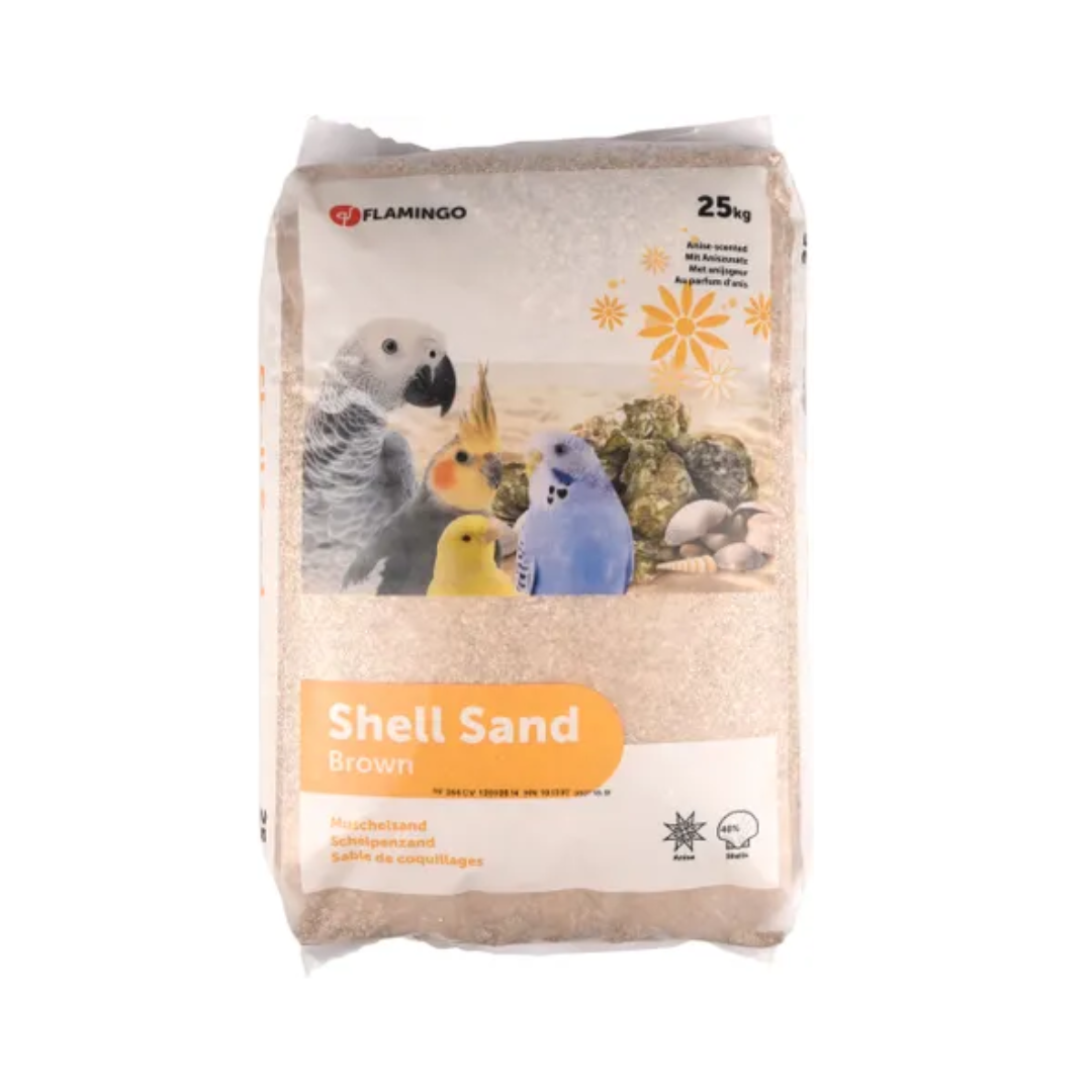 SHELLS SAND BROWN KRUSTA - 25KG – Pets Qatar