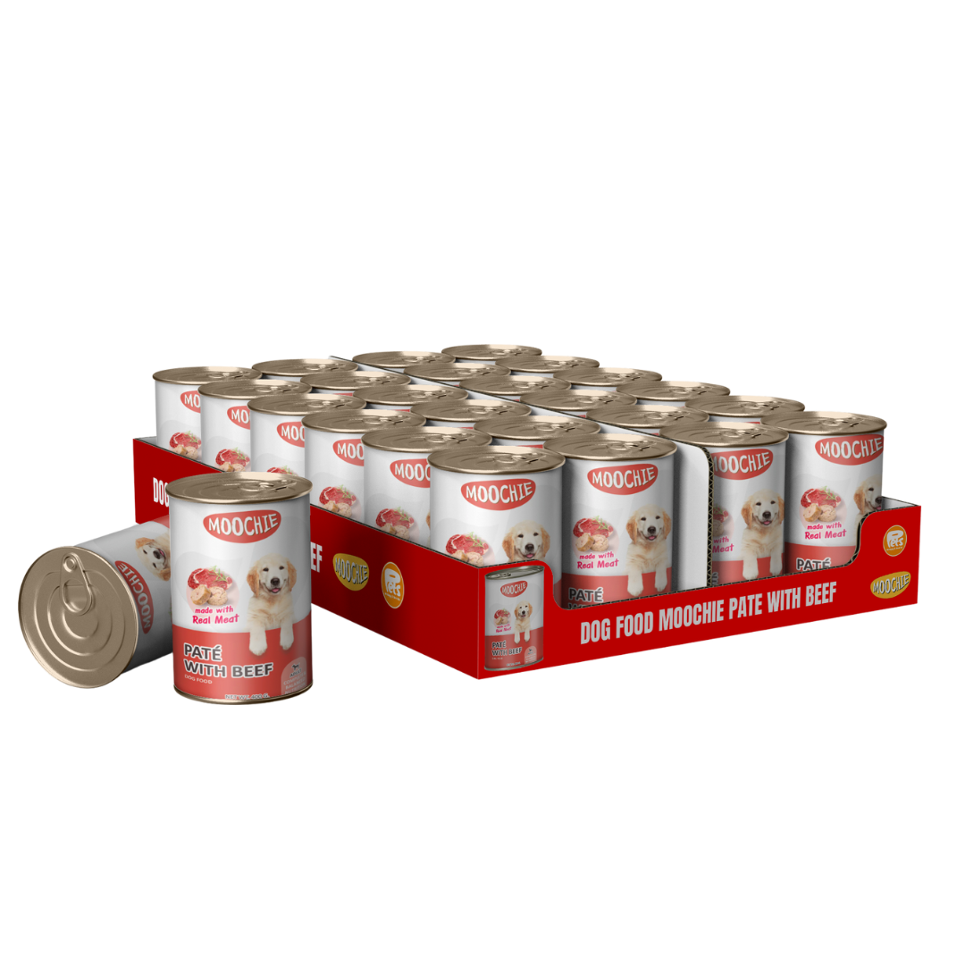 Moochie Pate with Beef – 24x400g