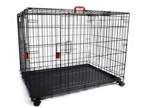 Voyager Wire Crate - 2 Doors With Wheels Patented Securo Lock