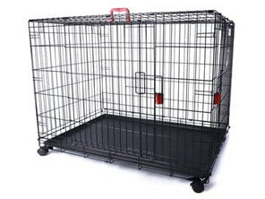 Voyager Wire Crate - 2 Doors With Wheels Patented Securo Lock