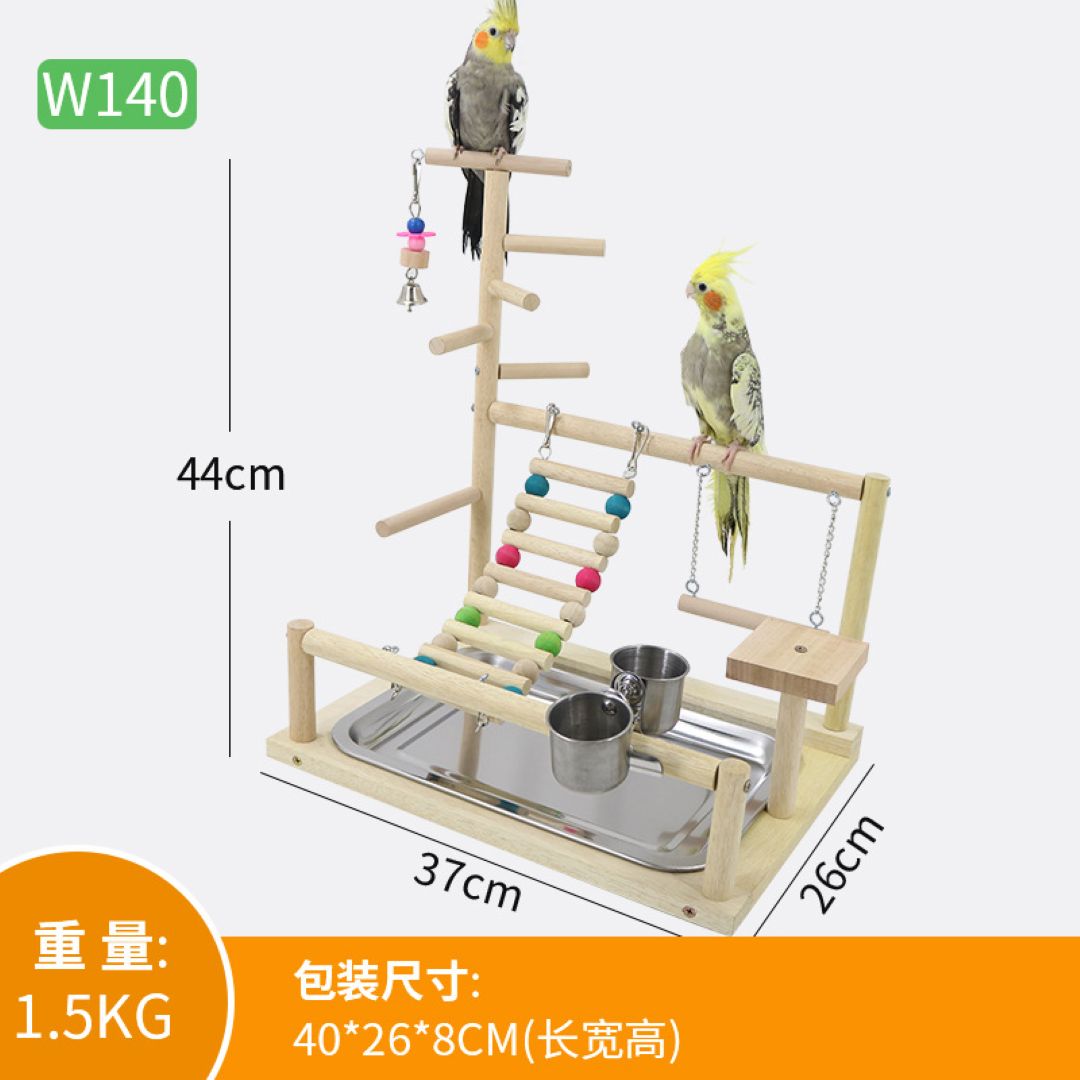 Bird Toy For Wooden Standing 37×26×44cm