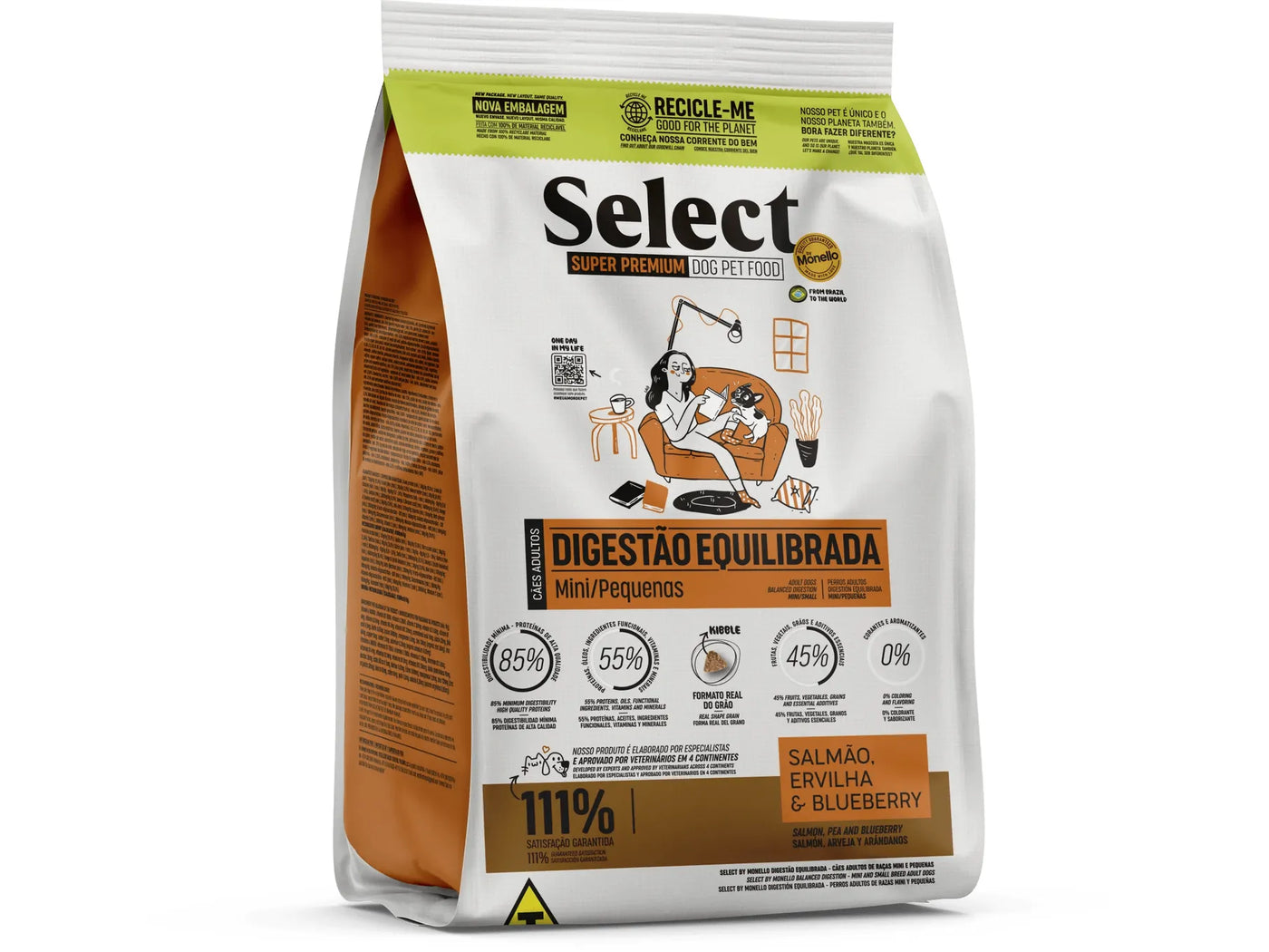 Monello Select Balanced Digestion – Mini and Small Breed Adult Dogs 2Kg