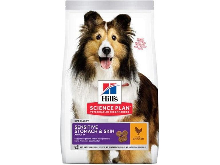 Hill’s Science Plan Sensitive Stomach & Skin Medium Adult Dog Food With Chicken (2.5kg)