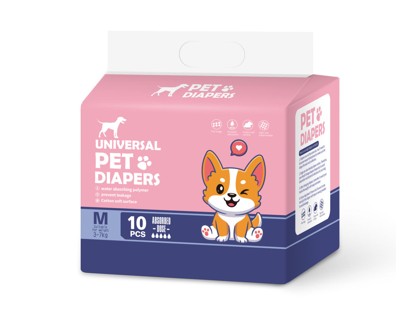 Premium Diapers 10`S M