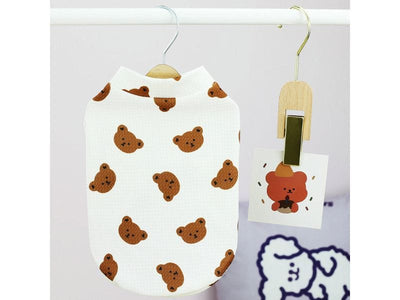 White Bear Cat Clothes