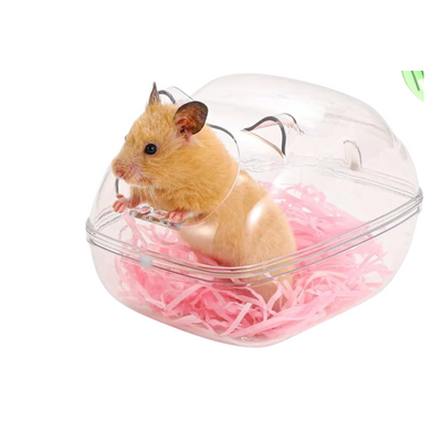 Wooden Bucket Style Hamster Hideout | Tunnel &amp; Shelter 17x6x6cm