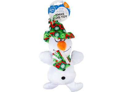 Xmas Plush Snowman Max for Dogs