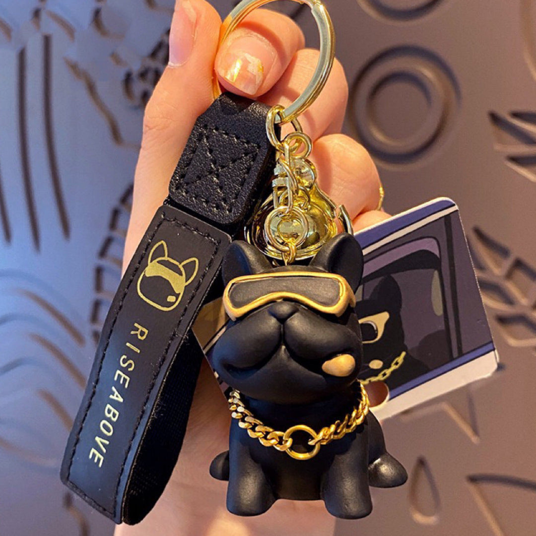 Bull Dog Model Keychain