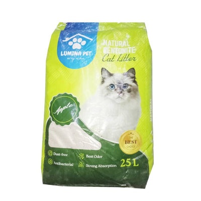 Scented Bentonite Cat Litter – Apple Fragrance (25L / 20kg)