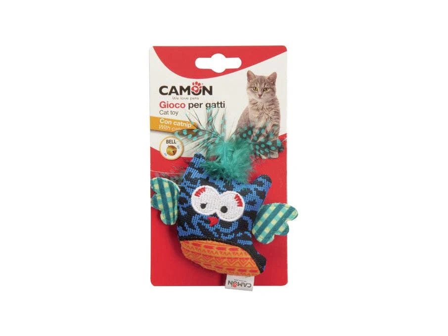 Cat toy in polyester, Little birds (3 subjects), Approx.10cm