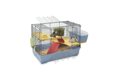 IMAC Benny 80 Cage for Small Animals (Blue/Green)