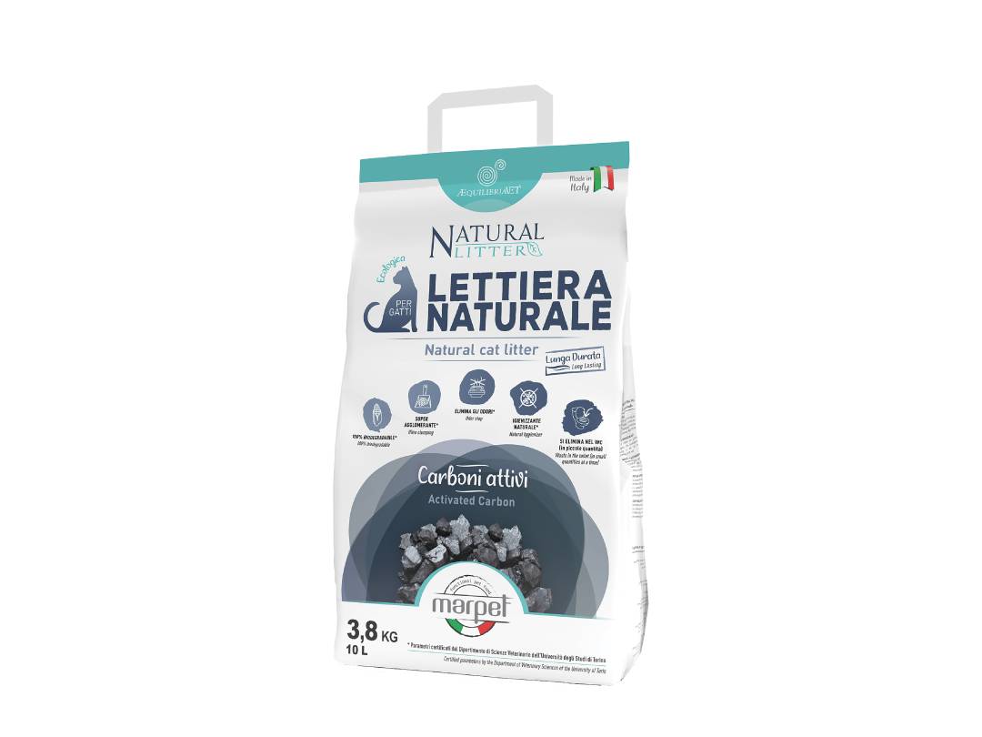 LITTER SAND LETTIERA 10 LT Activated Carbon