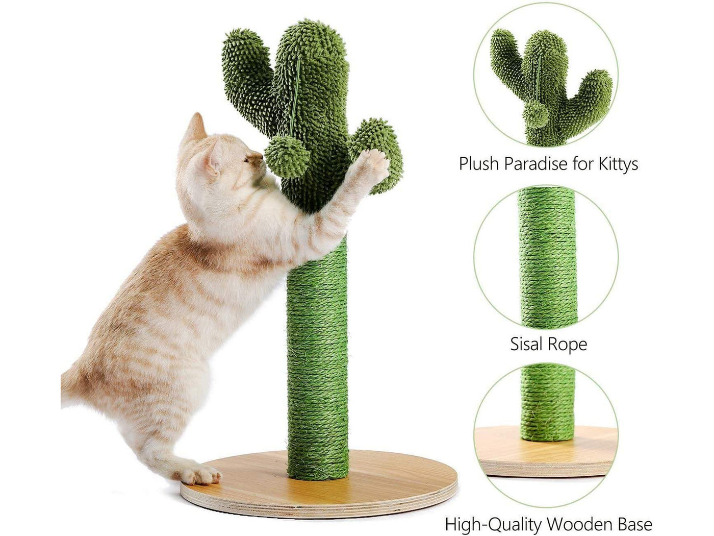 Pawise Cat  Scratcher - Cactus Tree