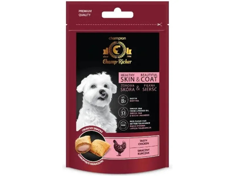 Champ-Richer - Snacks Beautiful Coat And Skin With Chicken Meat 90G