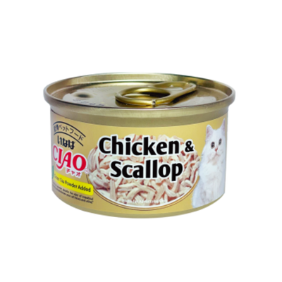 CIAO Chicken Fillet and Scallop in Jelly 75 g x 24 cans