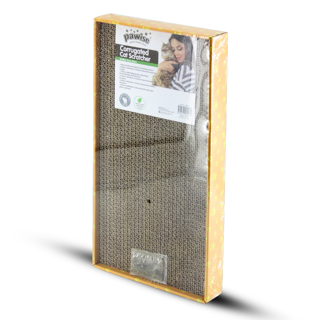 Pawise Cat Scratcher with Catnip Wide