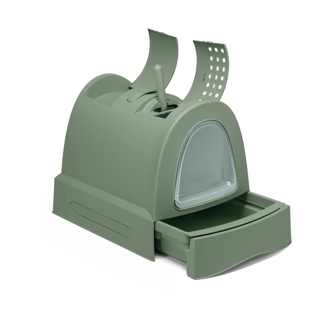 IMAC Zuma "2nd Life" Green Cat Litter Box