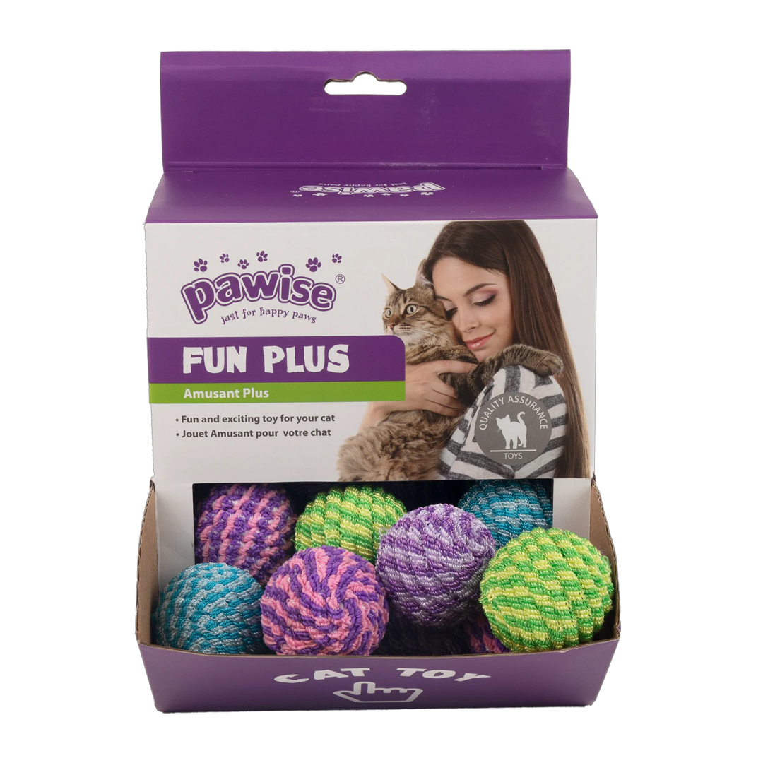 Fun plus - Glitter  Rope Ball single piece