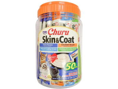 Churu Skin & Coat Varieties 14gX50 Tubes