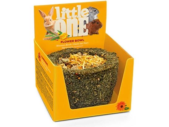 Little One Flower Bowl. Treat-Toy For All Small Mammals,120G