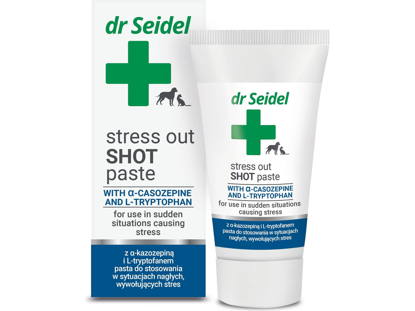 STRESS OUT SHOT PASTE for use in emergency situations that cause stress 30 g