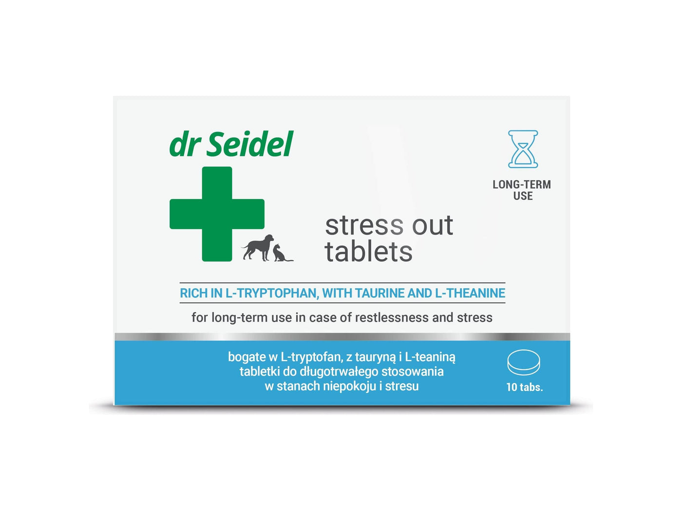 STRESS OUT TABLETS for long-term use in states of anxiety and stress 10 tabl.