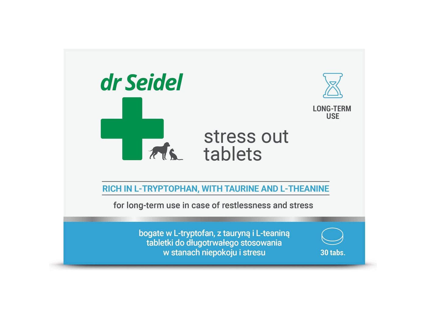 STRESS OUT TABLETS for long-term use in states of anxiety and stress 30 tabl.