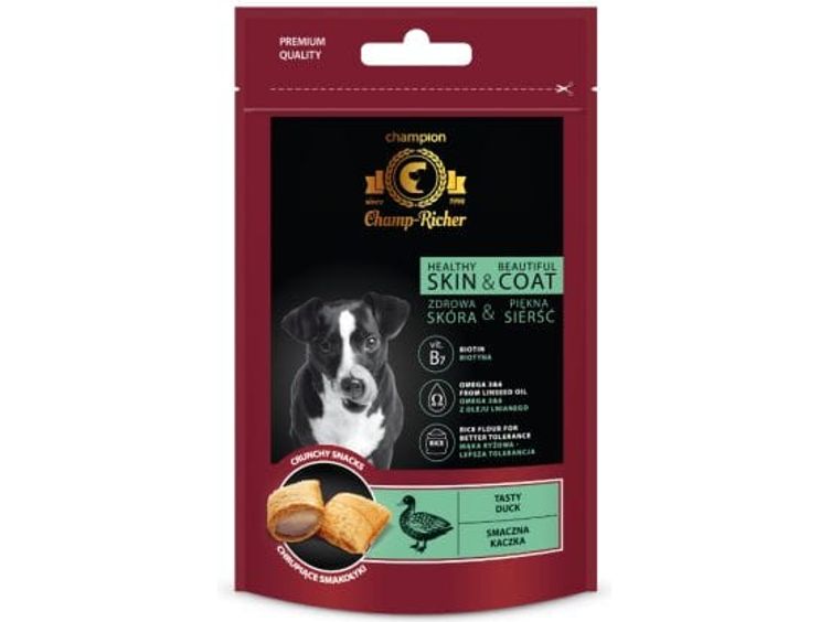 Champ-Richer - Snacks Beautiful Coat And Skin With Duck Meat 90G