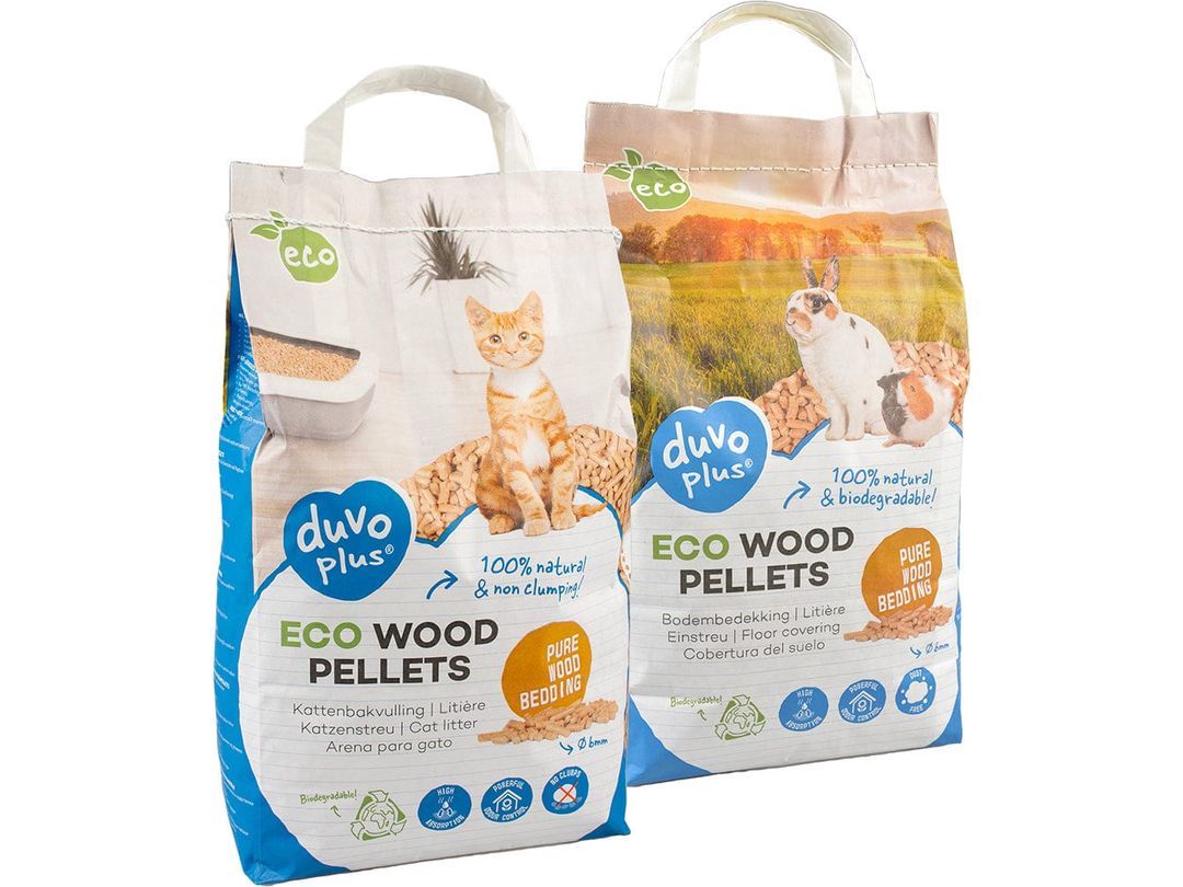 ECO wood pellets bedding 6mm - 10kg/20L