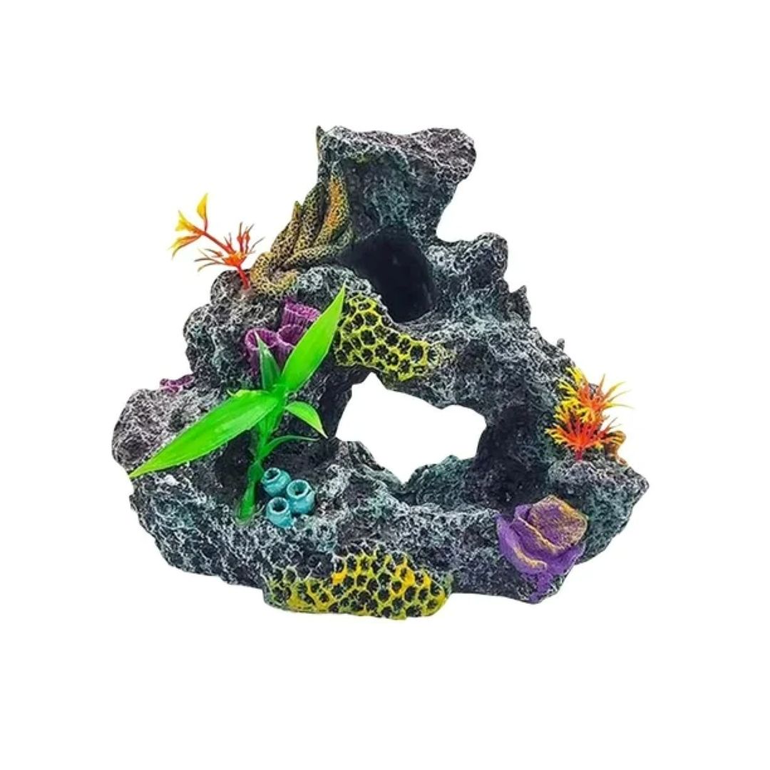 Fish Tank Landscaping Reef 18×10×14.5cm