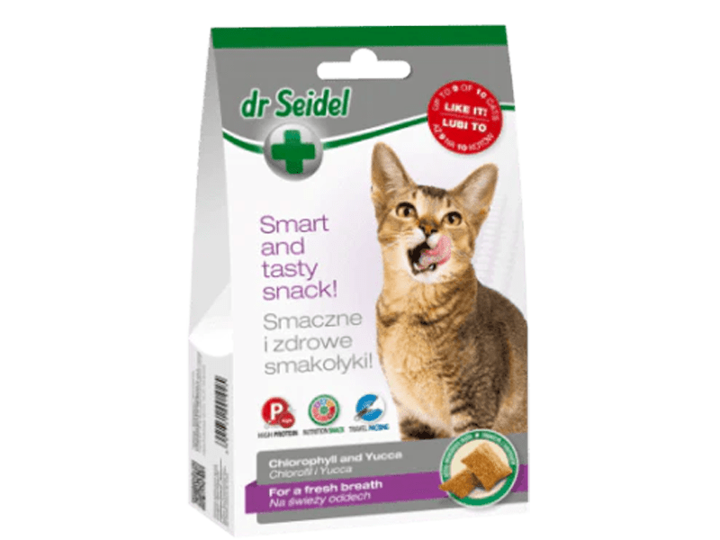 Dr Seidel Snacks For Cats - For A Fresh Breath 50 G
