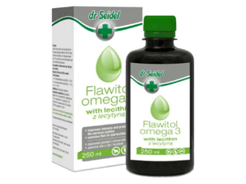 Dr Seidel-Flawitol Oil Omega 3 With Lecithin - Strengthens Natural Immunity 250 Ml