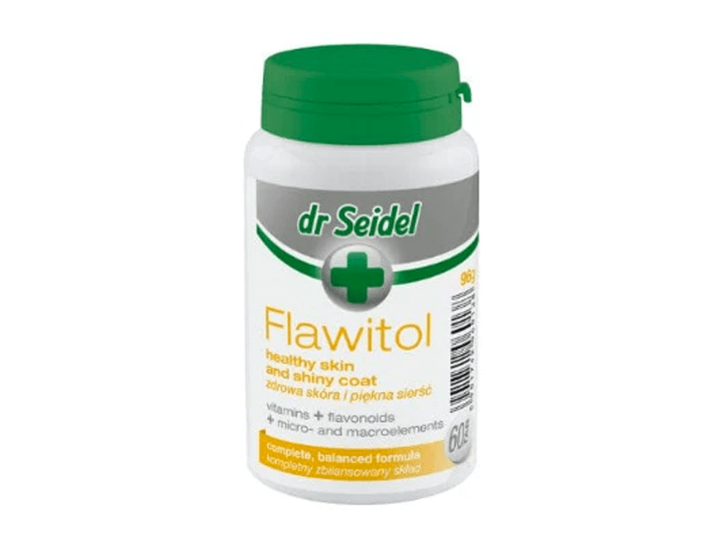Dr Seidel-Flawitol Tablets For Healthy Skin And Shiny Coat 60 Tabs