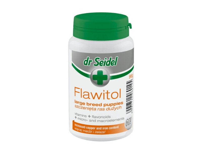 Dr Seidel Flawitol Tablets For Large Breed Puppies 60 Tabs