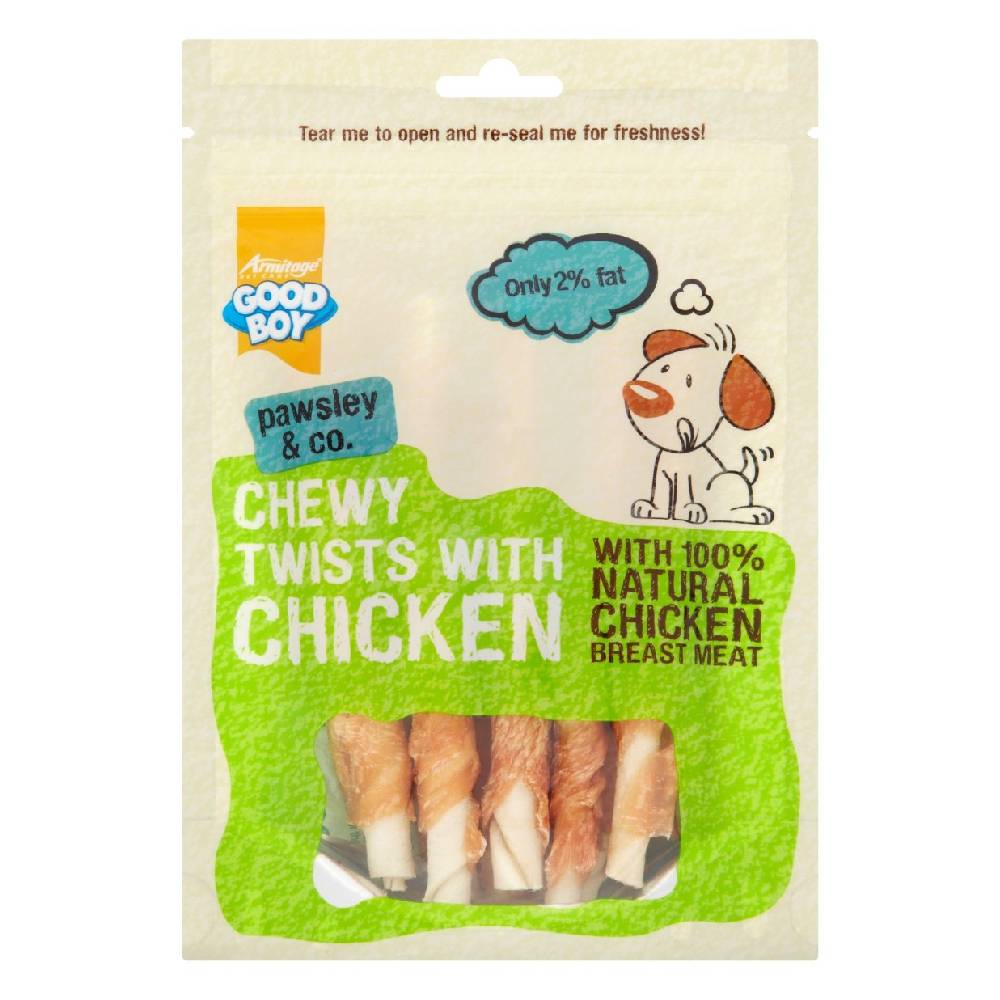 Chewy Chicken Twists - 90g