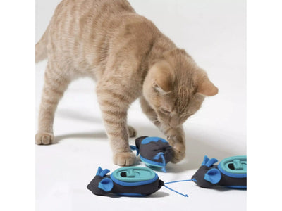 PAWISE  Hunting Snacker for Cats ( 3 mice)