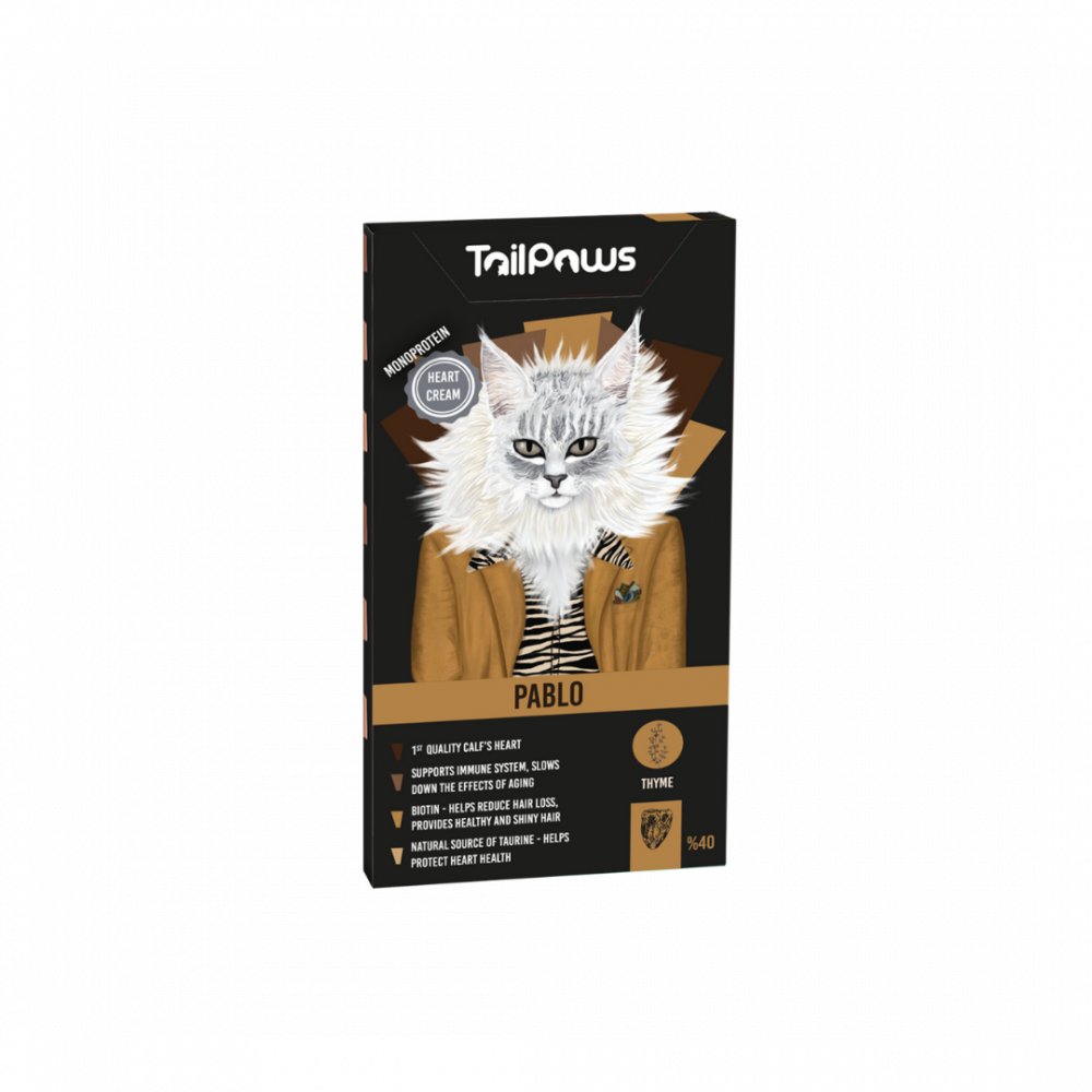 Tail Paws PABLO HEARTH - 15 G X 5 PIECES