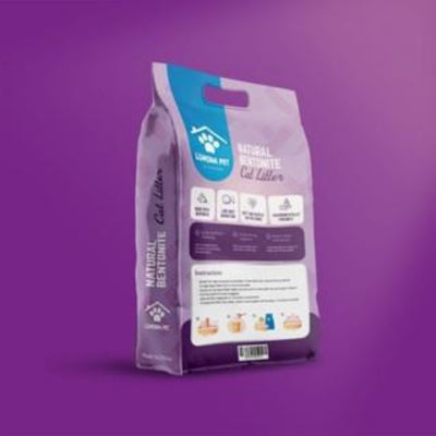 Scented Bentonite Cat Litter Lavender Flavor 5L-4kg