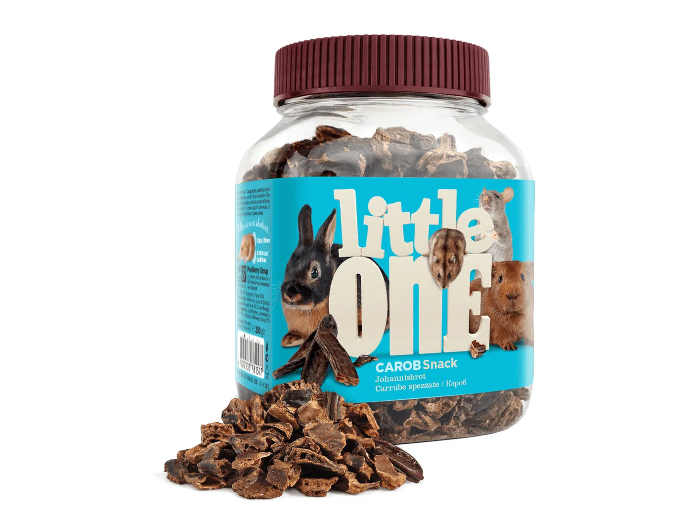 Little One Carob. Snack For All Small Mammals, 200 G