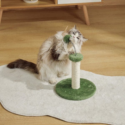 MY SECOND CAT TREE Feather Green