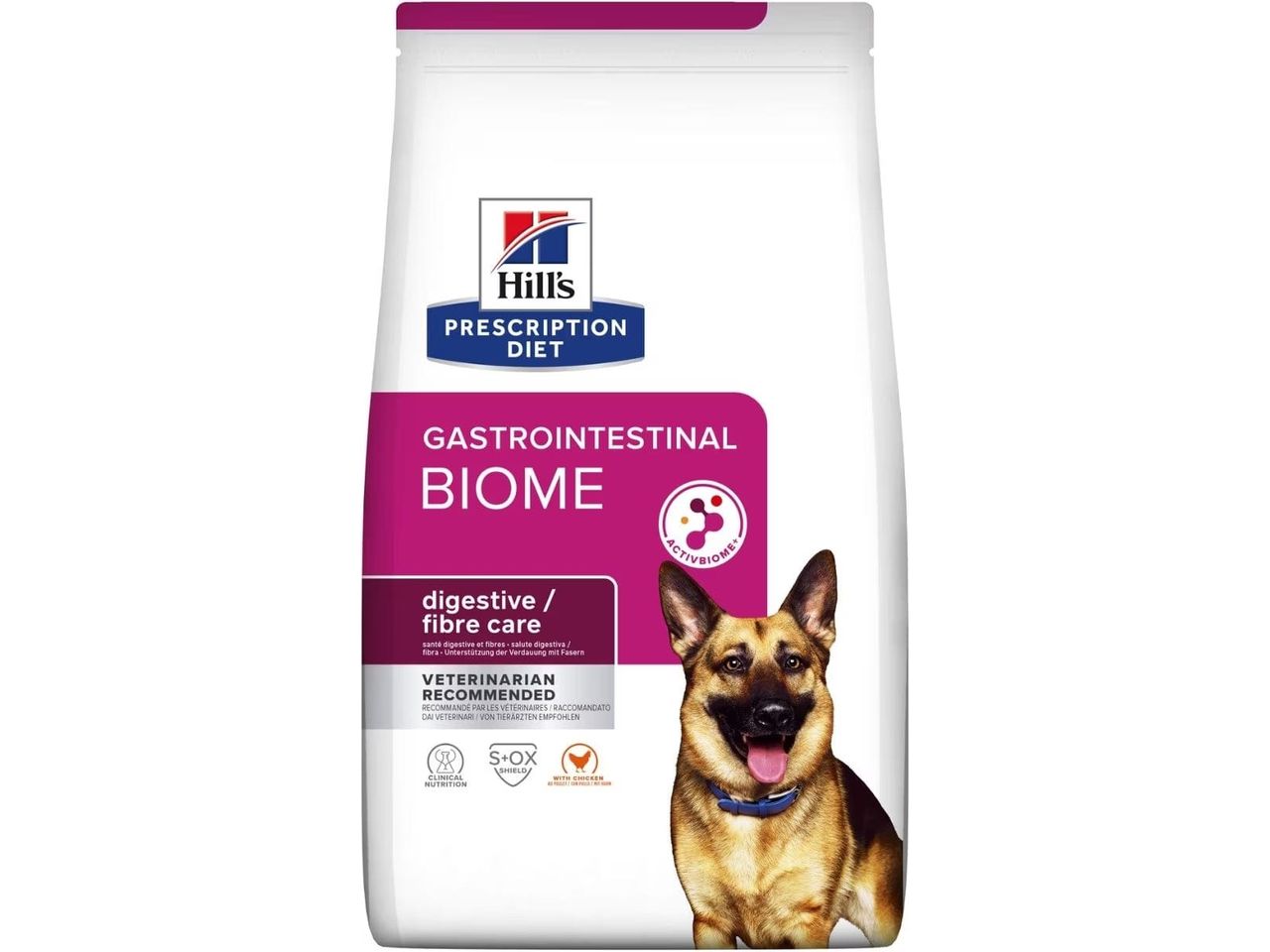 Hills science plan gestrointional biome dog food chicken 1.5kg