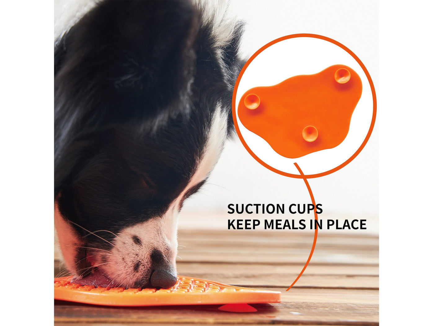 PetDreamHouse PAW Lick Pad Orange