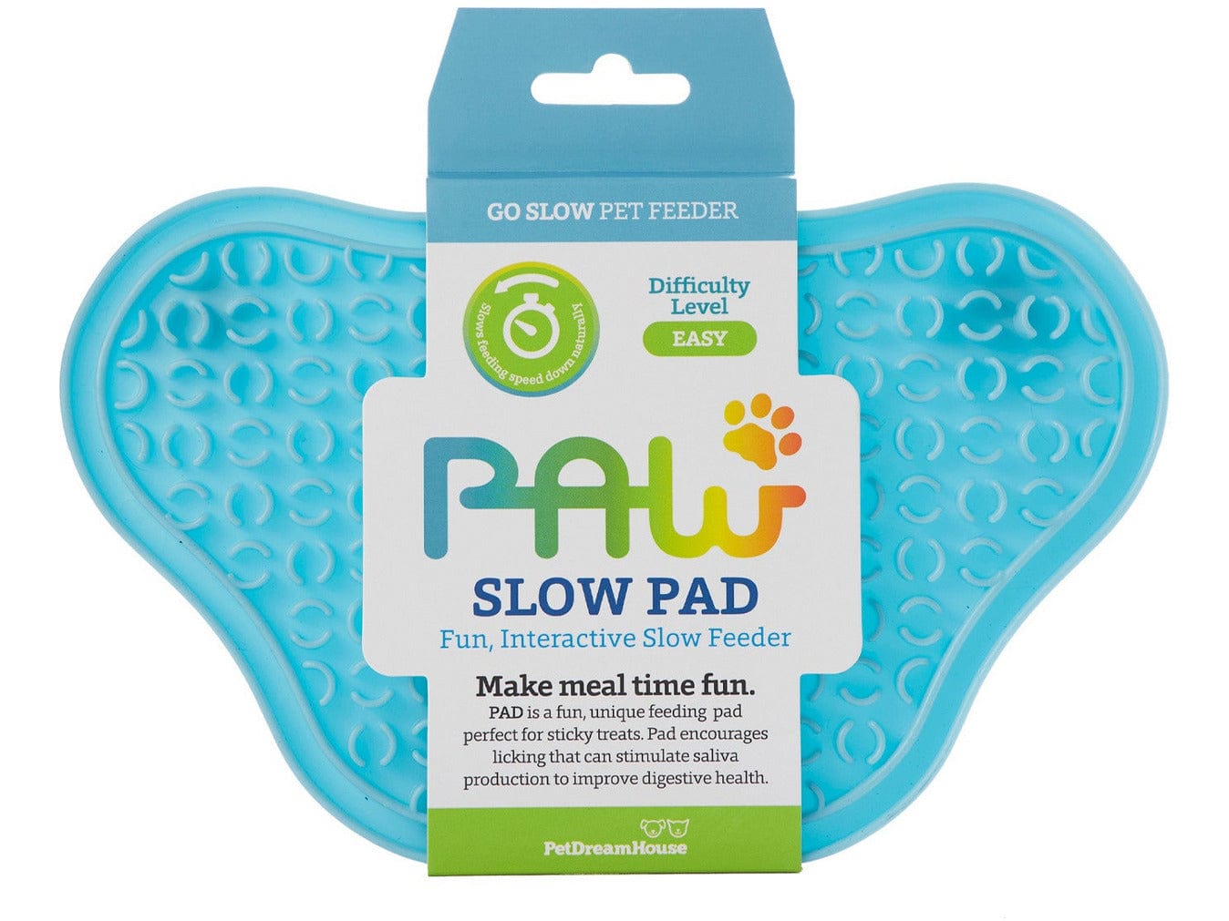 PetDreamHouse PAW Lick Pad Blue