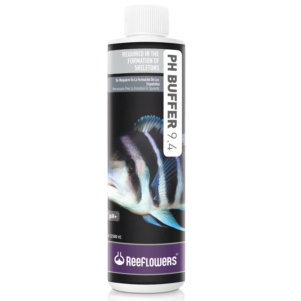 ReeFlowers pH Buffer 9.4 – pH &amp; kH Stabilizer for Freshwater &amp; Saltwater Aquariums