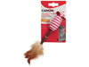 pink yellow blue Cat Toy - Matatabi Mice with Paper Rope